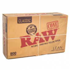 RAW Classic Pre-Rolled Cone King Size - 800 per Pack