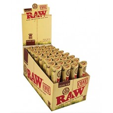 RAW Organic Hemp Pre-Rolled Cone King Size - 3pk