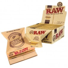 Raw Classic Artesano King Size Slim Rolling Papers Tips & Tray