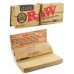 Raw Classic Single Wide Connoisseur Rolling Papers with Tips